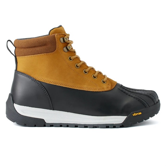 All-Weather Waterproof Men’s Duckboot In Tan/Black - Huckberry with Vibram Soles - Picture 7 of 11